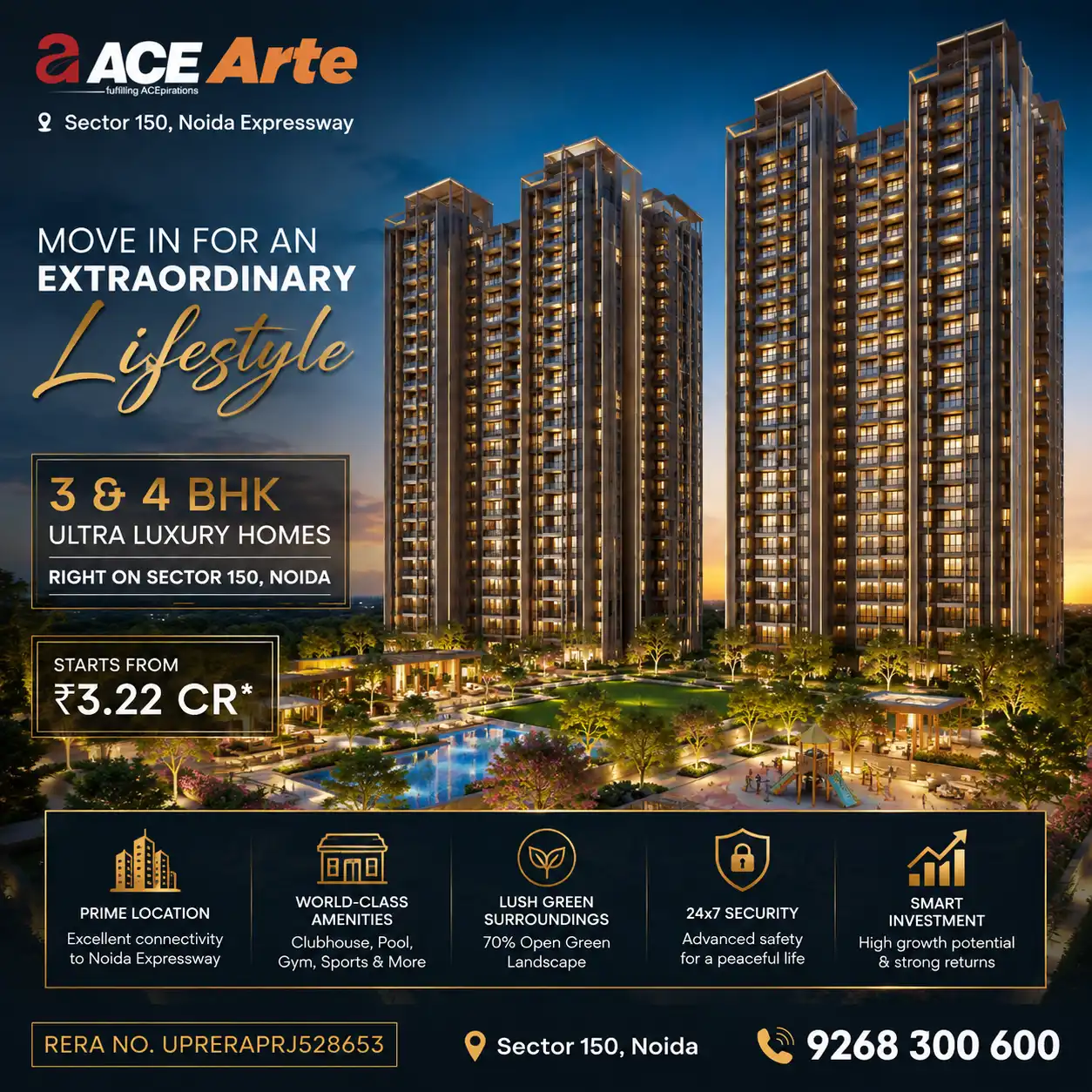 ACE Arte 150 Noida