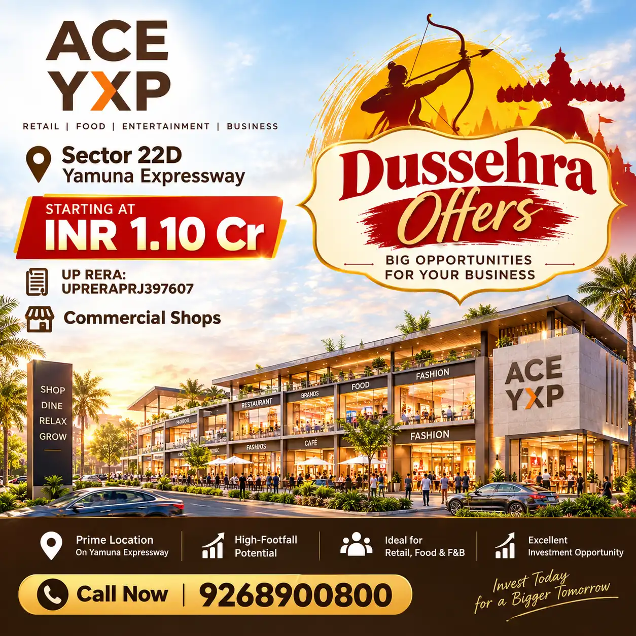 Dussehra Offers at ACE YXP Retail Plaza